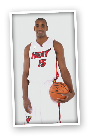 Mark Blount #15 of the Miami Heat poses for a portrait during NBA Media Day on September 26, 2008 at the American Airlines Arena  in Miami, Florida.